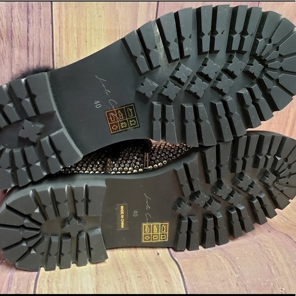 Lola Cruz Women's Bedazzled Ankle Boots 40/10 - Picture 5 of 5